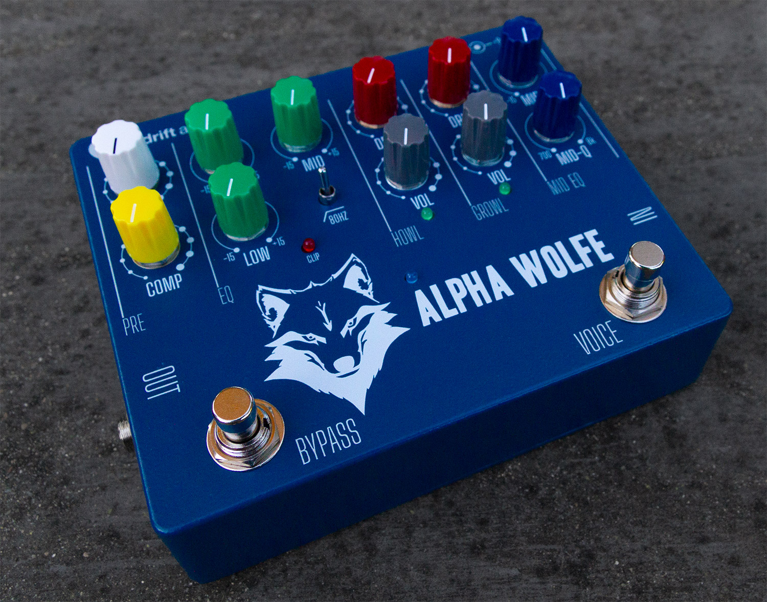 Alpha Wolfe Guitar Pedal